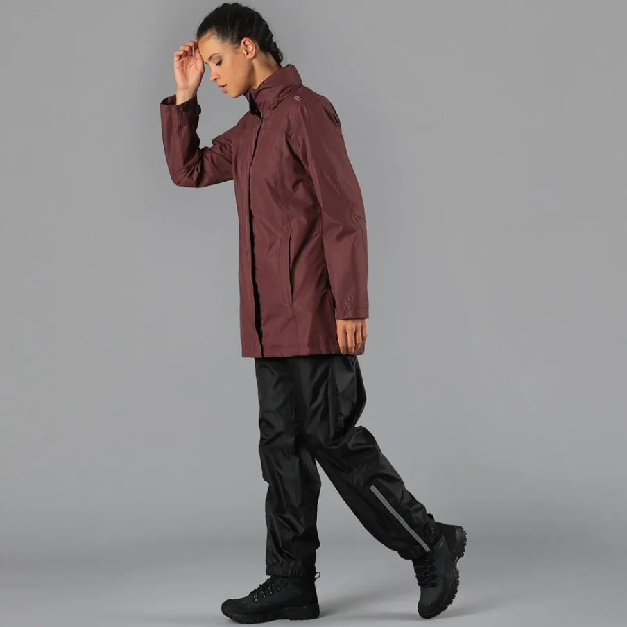 Donna CMP Gusci E Giacche Impermeabili^Giacca impermeabile lunga da donna in Ripstop