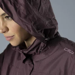 Donna CMP Gusci E Giacche Impermeabili^Giacca impermeabile lunga da donna in Ripstop