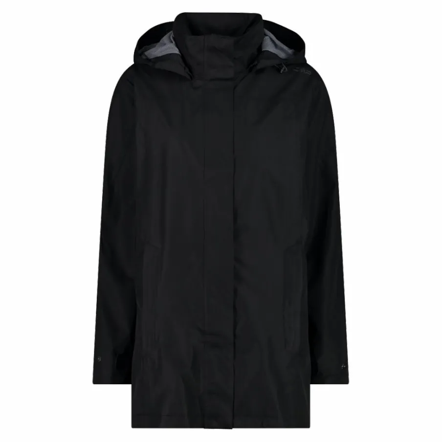 Donna CMP Gusci E Giacche Impermeabili^Giacca impermeabile lunga da donna in Ripstop