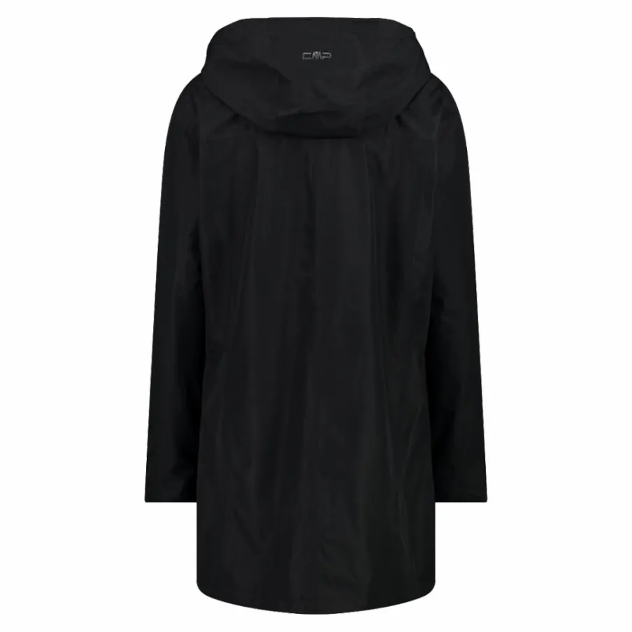 Donna CMP Gusci E Giacche Impermeabili^Giacca impermeabile lunga da donna in Ripstop