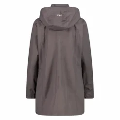 Donna CMP Gusci E Giacche Impermeabili^Giacca impermeabile lunga da donna in Ripstop