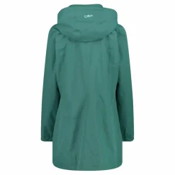 Donna CMP Gusci E Giacche Impermeabili^Giacca impermeabile lunga da donna in Ripstop