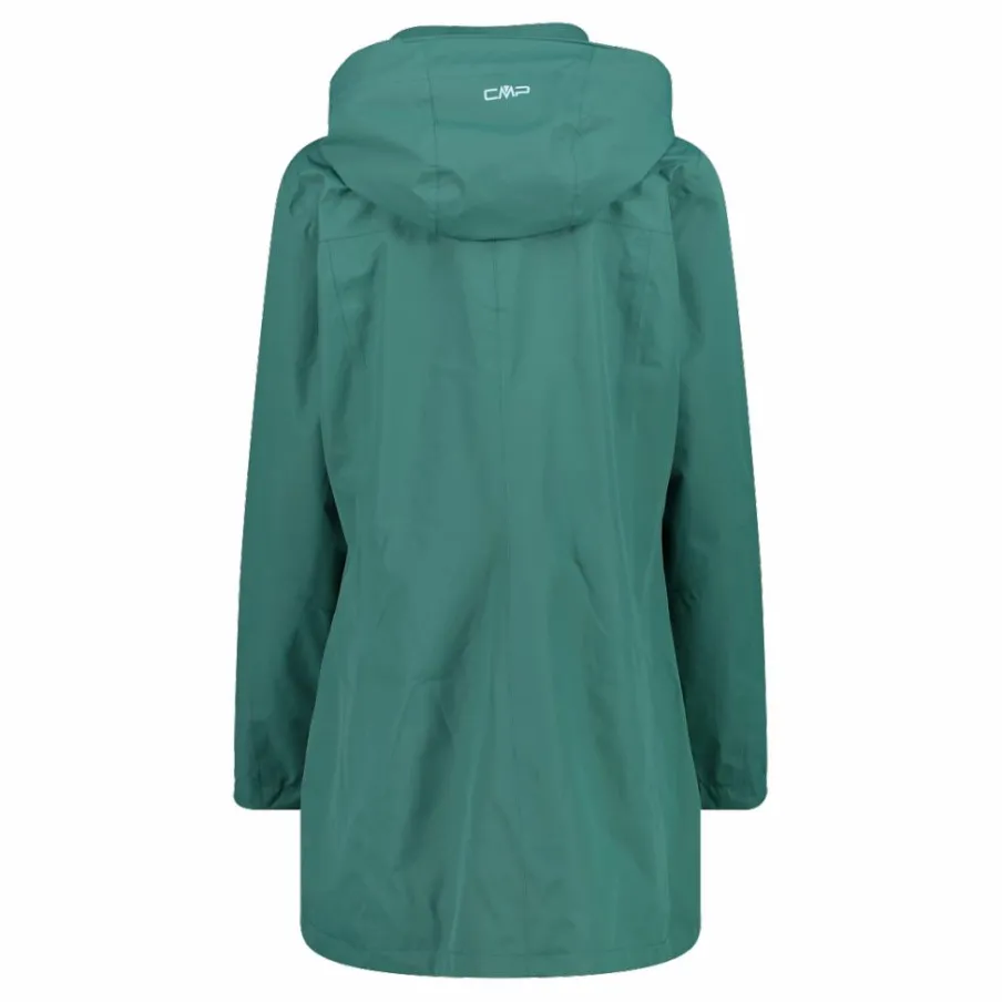 Donna CMP Gusci E Giacche Impermeabili^Giacca impermeabile lunga da donna in Ripstop