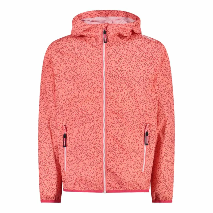 CMP Giacche E Piumini^Giacca impermeabile ripiegabile da bambina in microfantasia