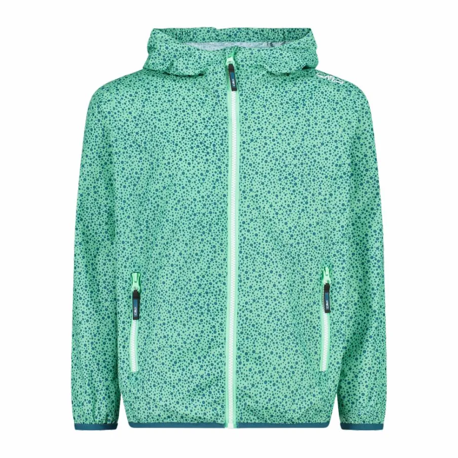 CMP Giacche E Piumini^Giacca impermeabile ripiegabile da bambina in microfantasia