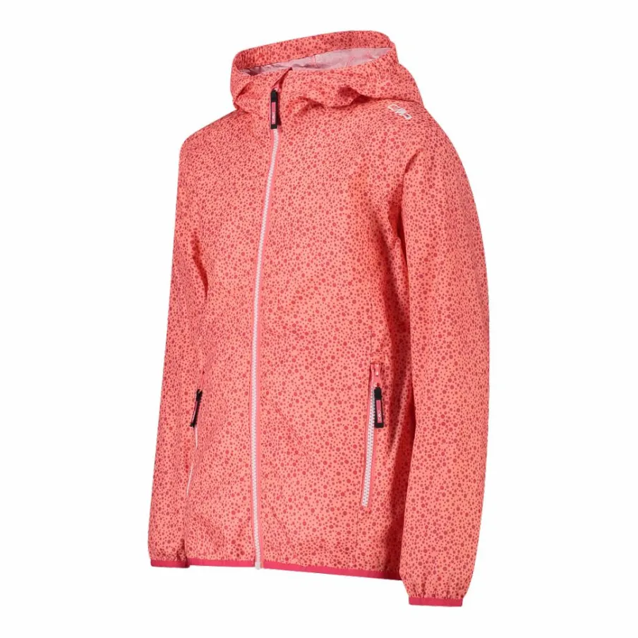 CMP Giacche E Piumini^Giacca impermeabile ripiegabile da bambina in microfantasia