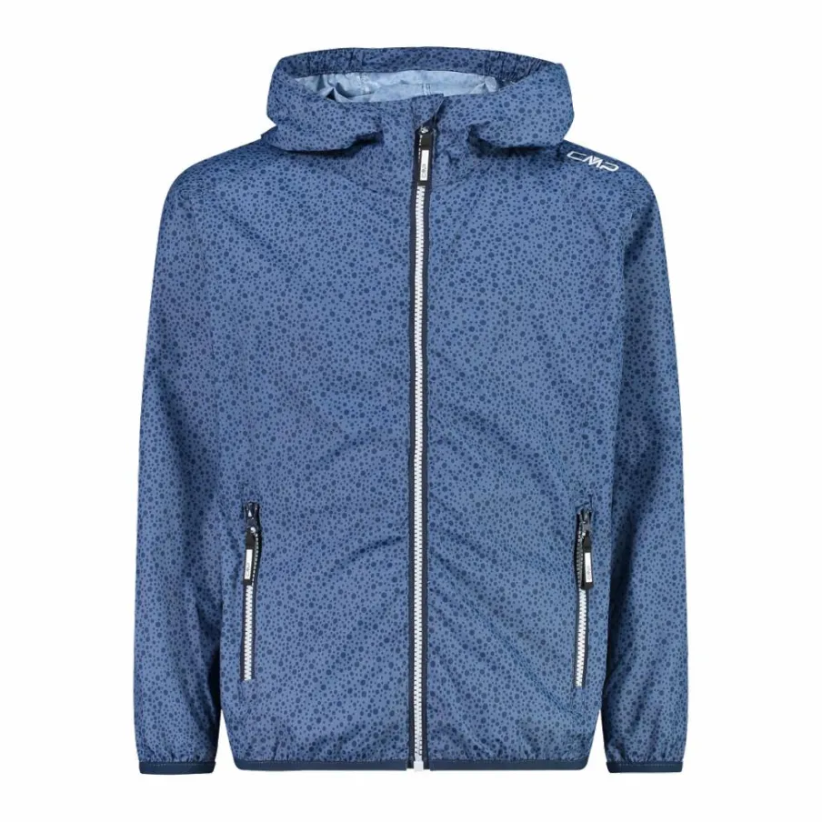 CMP Giacche E Piumini^Giacca impermeabile ripiegabile da bambina in microfantasia