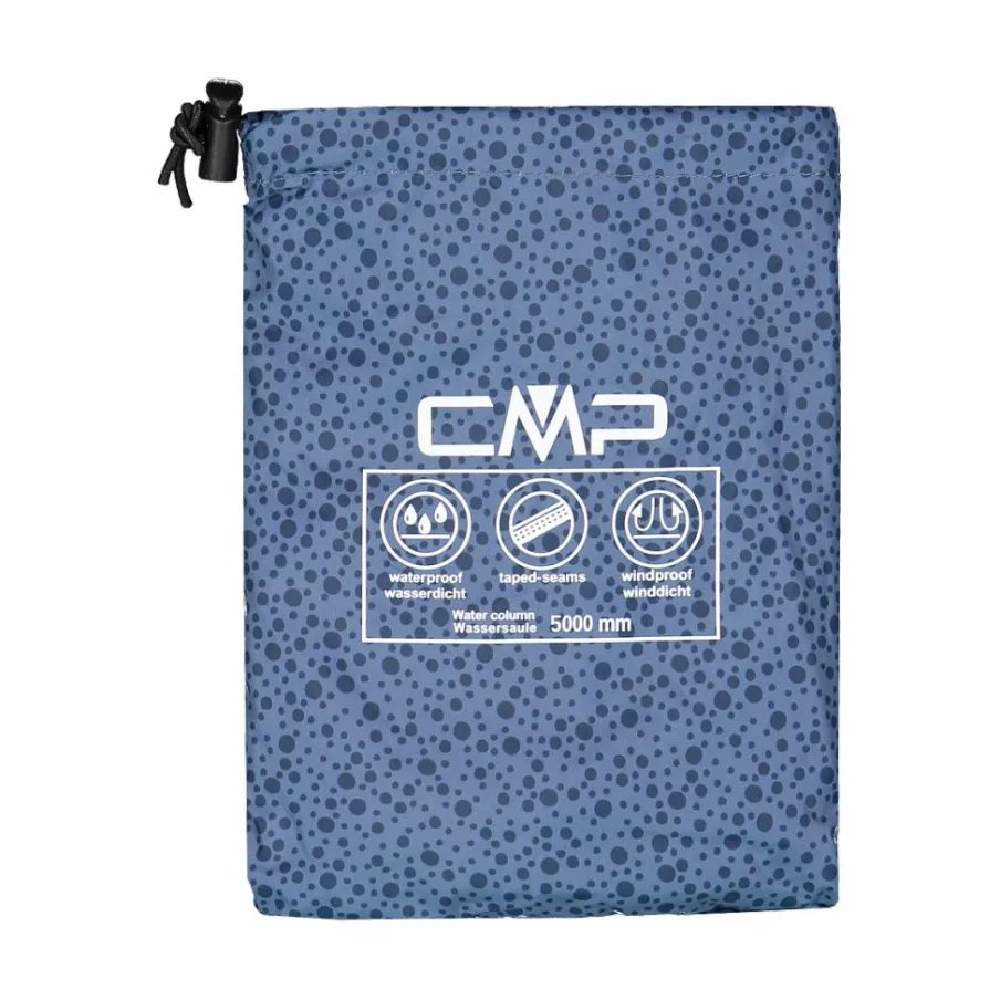 CMP Giacche E Piumini^Giacca impermeabile ripiegabile da bambina in microfantasia