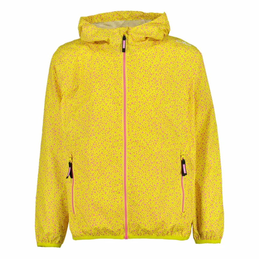 CMP Giacche E Piumini^Giacca impermeabile ripiegabile da bambina in microfantasia