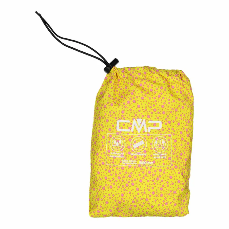 CMP Giacche E Piumini^Giacca impermeabile ripiegabile da bambina in microfantasia