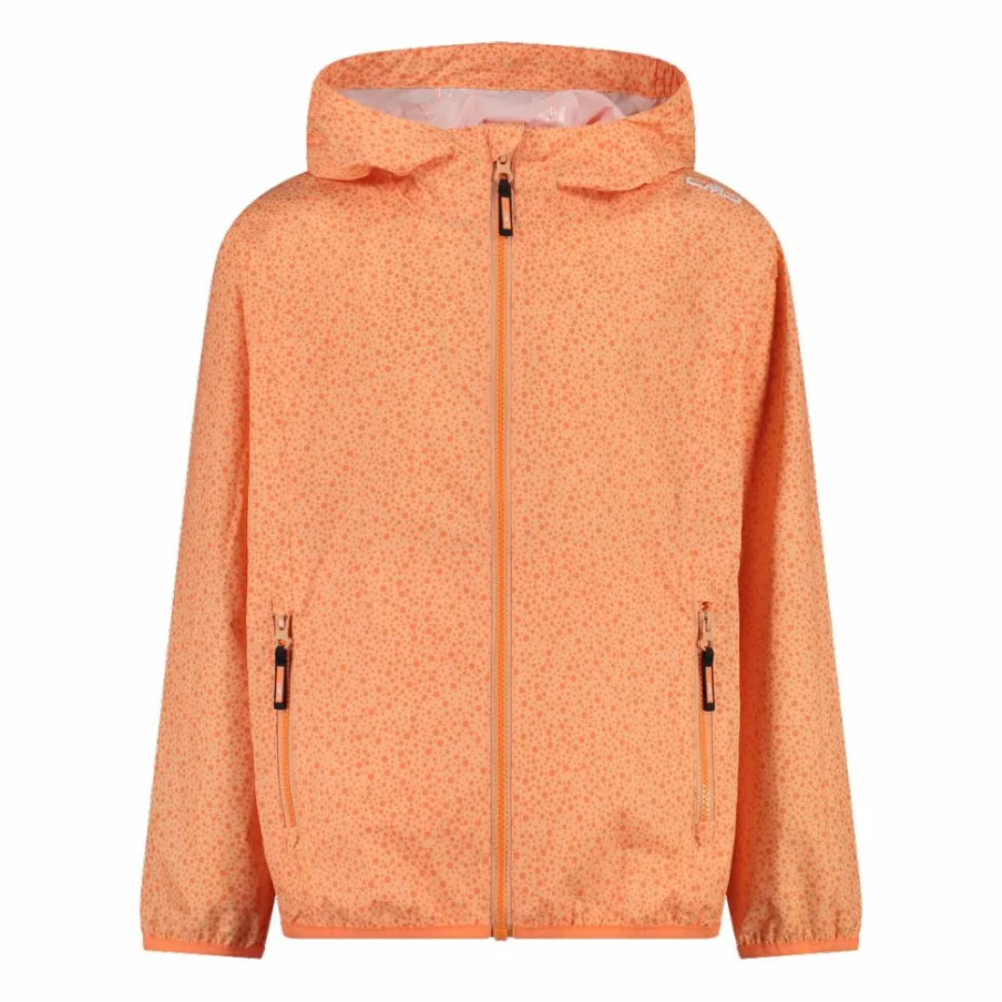 CMP Giacche E Piumini^Giacca impermeabile ripiegabile da bambina in microfantasia