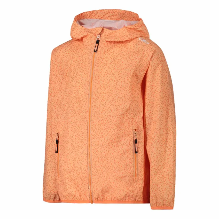 CMP Giacche E Piumini^Giacca impermeabile ripiegabile da bambina in microfantasia