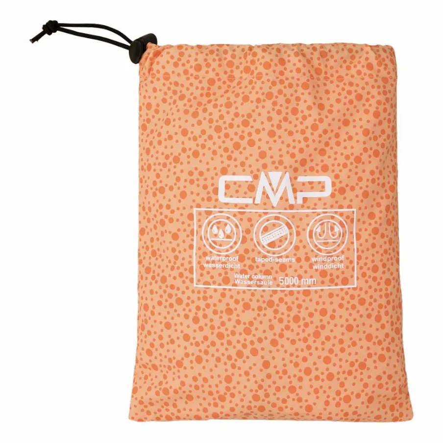 CMP Giacche E Piumini^Giacca impermeabile ripiegabile da bambina in microfantasia