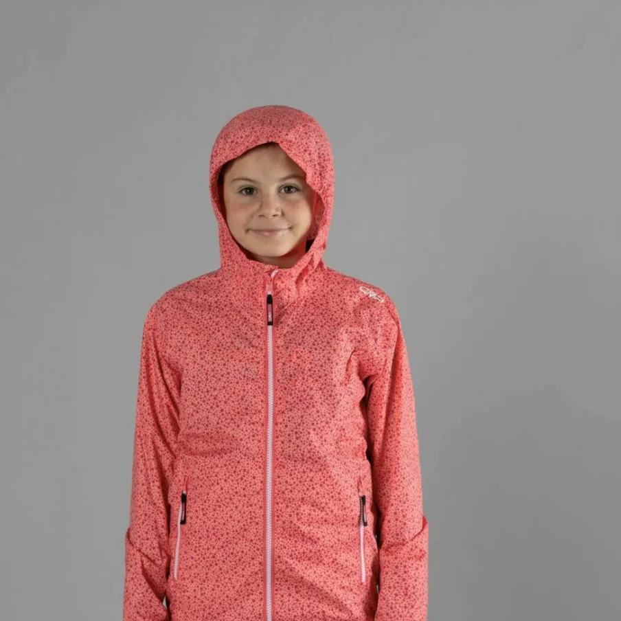 CMP Giacche E Piumini^Giacca impermeabile ripiegabile da bambina in microfantasia