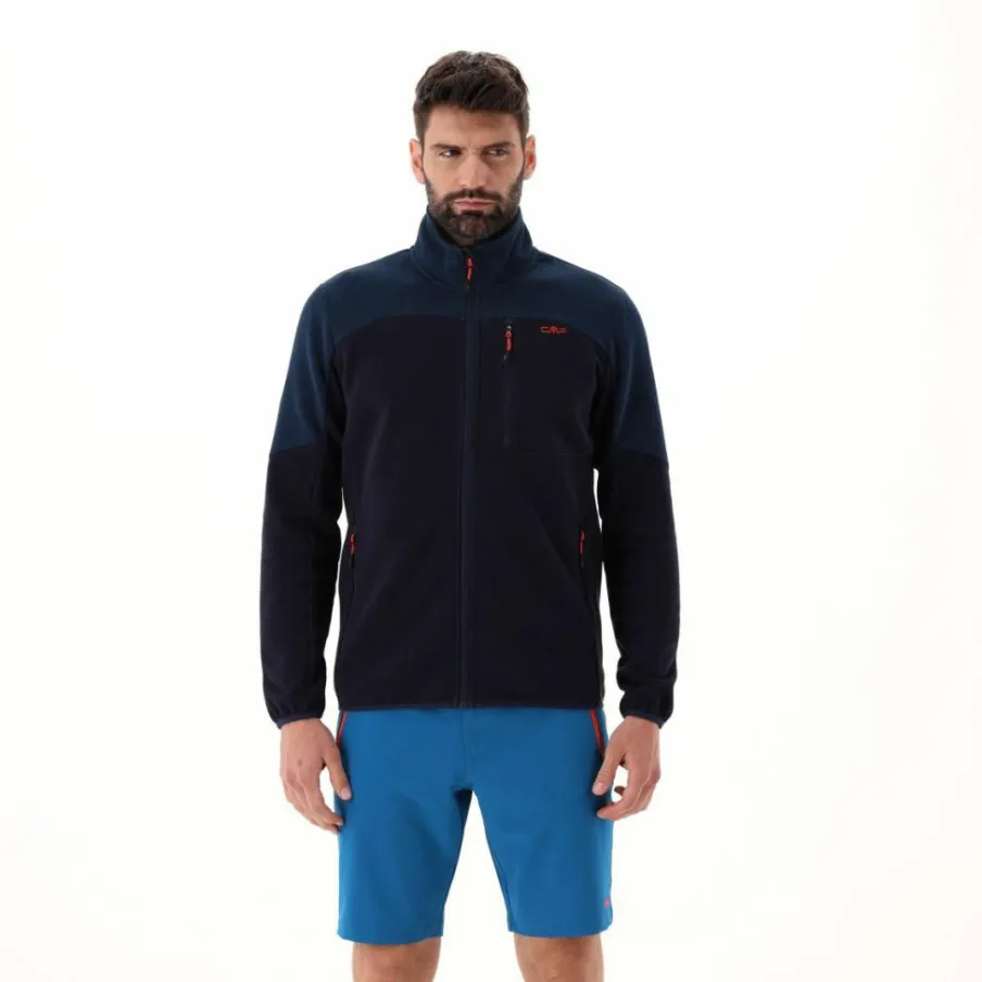 Uomo CMP Pile^Giacca in Knit-Tech da Uomo