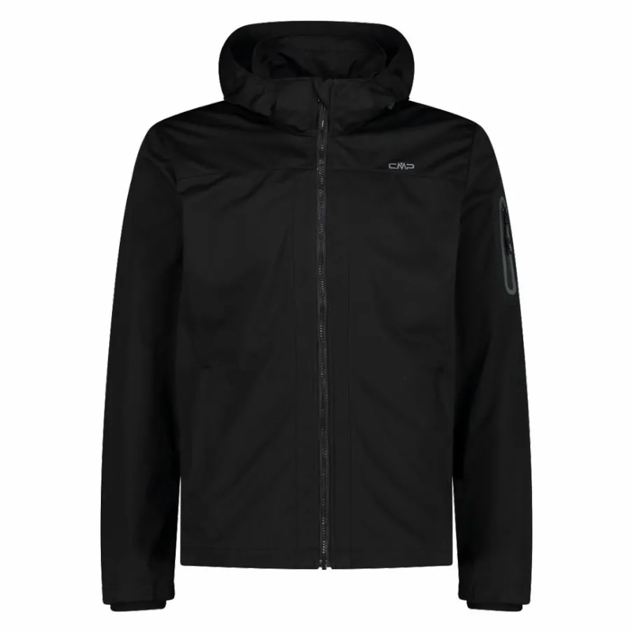 Uomo CMP Giacche Trekking|Giacche Softshell^Giacca in Light Softshell con cappuccio staccabile da uomo