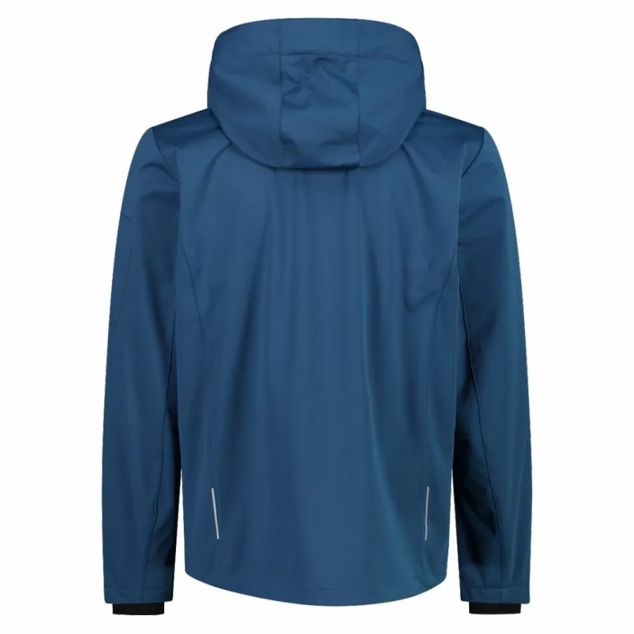 Uomo CMP Giacche Trekking|Giacche Softshell^Giacca in Light Softshell con cappuccio staccabile da uomo