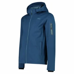 Uomo CMP Giacche Trekking|Giacche Softshell^Giacca in Light Softshell con cappuccio staccabile da uomo