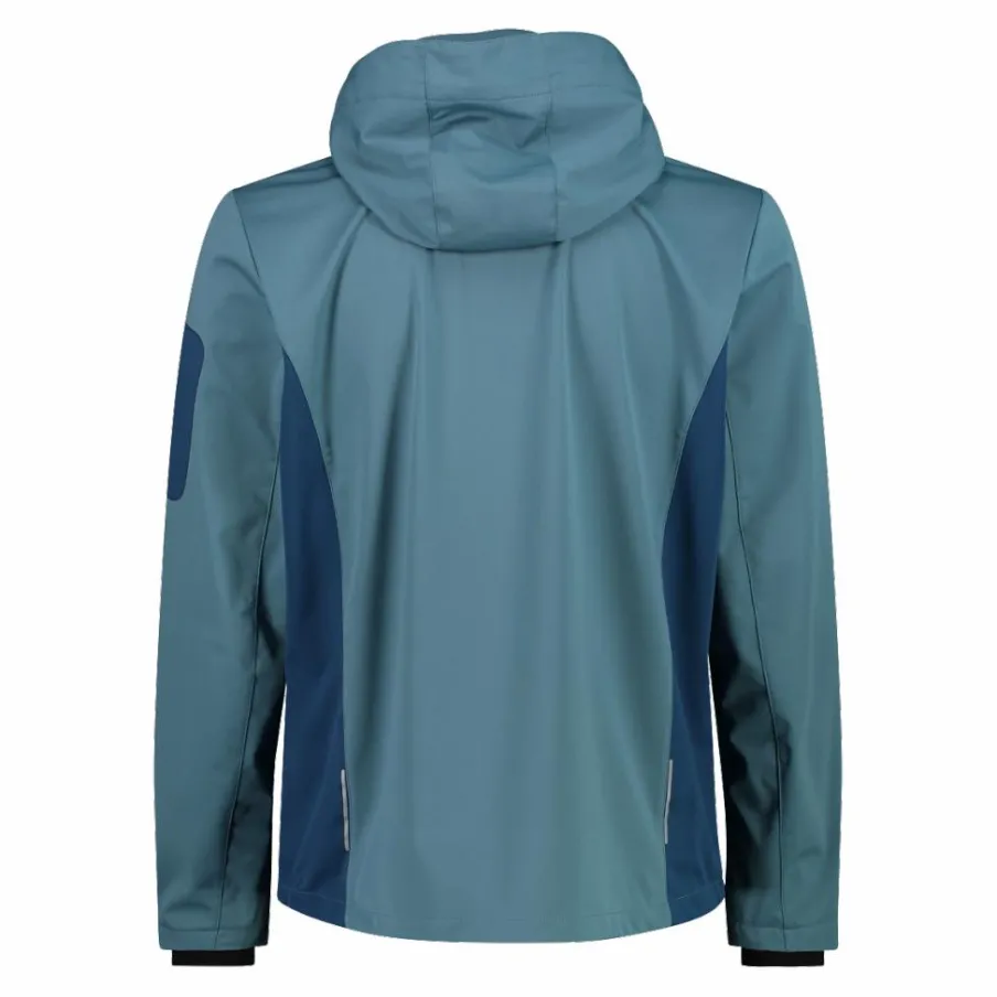 Uomo CMP Giacche Trekking|Giacche Softshell^Giacca in Light Softshell con cappuccio staccabile da uomo