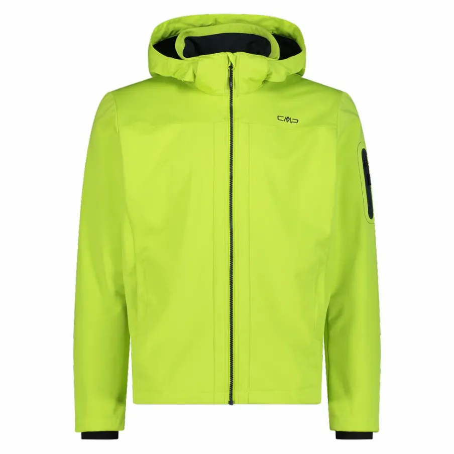 Uomo CMP Giacche Trekking|Giacche Softshell^Giacca in Light Softshell con cappuccio staccabile da uomo