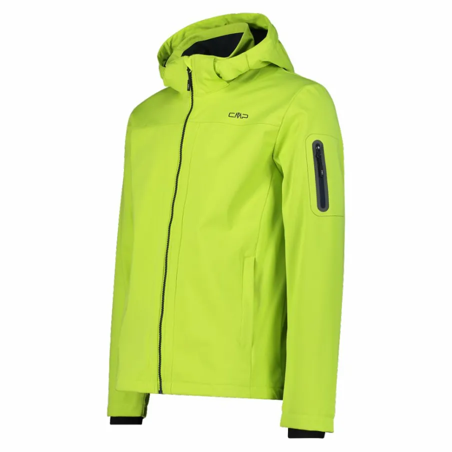 Uomo CMP Giacche Trekking|Giacche Softshell^Giacca in Light Softshell con cappuccio staccabile da uomo