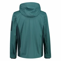 Uomo CMP Giacche Trekking|Giacche Softshell^Giacca in Light Softshell con cappuccio staccabile da uomo