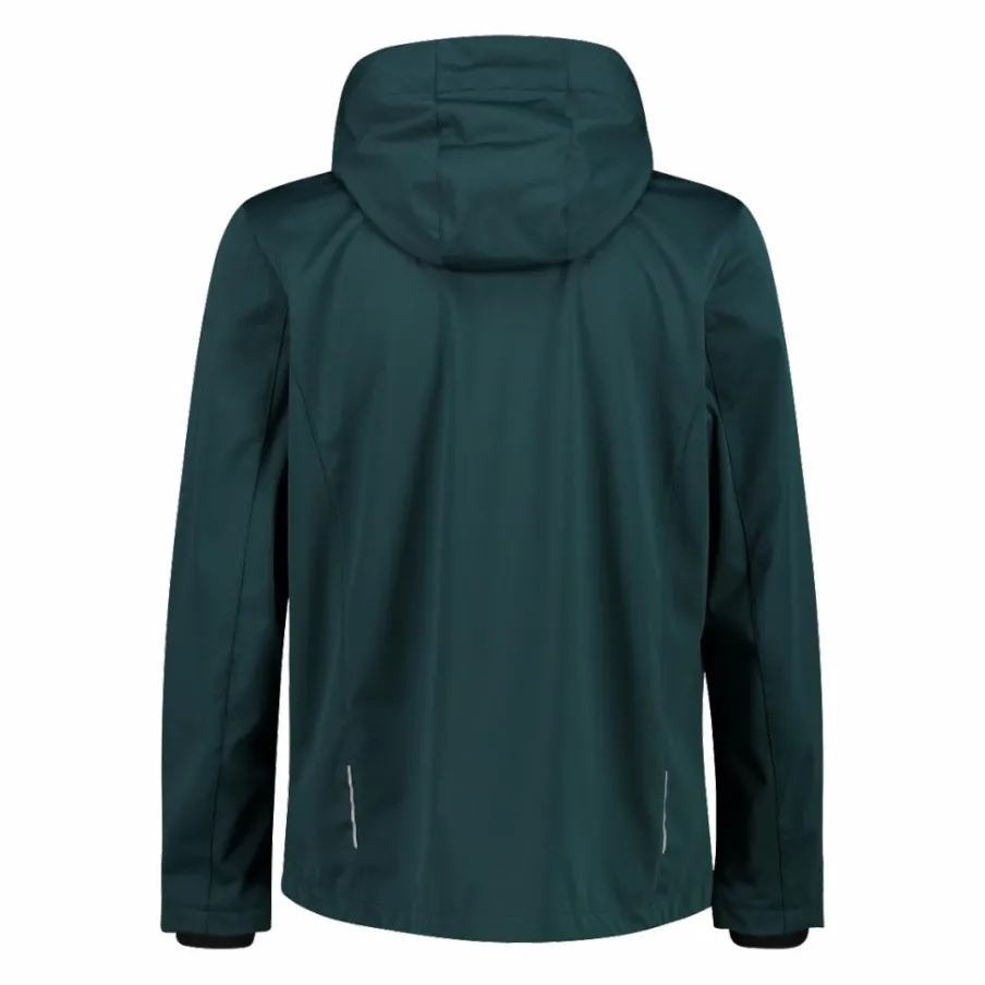 Uomo CMP Giacche Trekking|Giacche Softshell^Giacca in Light Softshell con cappuccio staccabile da uomo