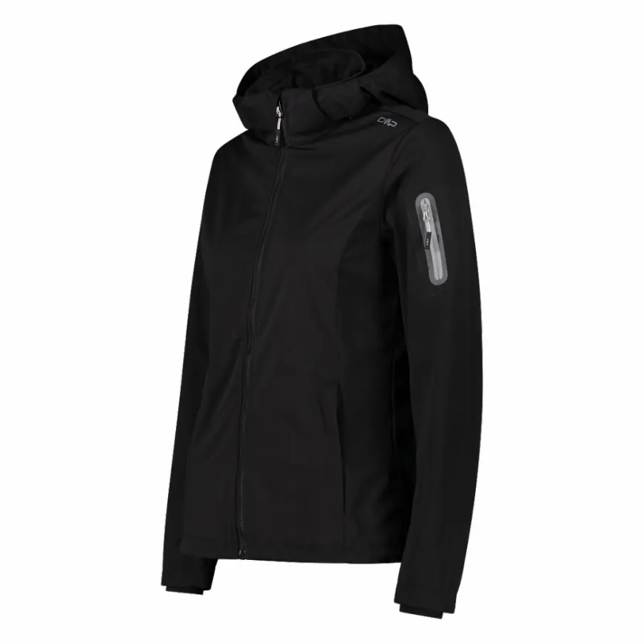 Donna CMP Giacche Trekking|Giacche Softshell^Giacca in Light Softshell con cappuccio staccabile