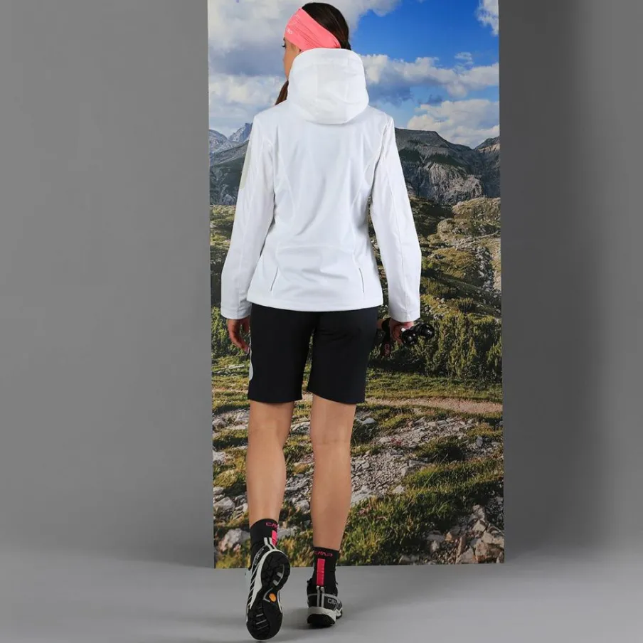Donna CMP Giacche Trekking|Giacche Softshell^Giacca in Light Softshell con cappuccio staccabile