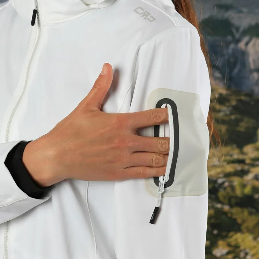 Donna CMP Giacche Trekking|Giacche Softshell^Giacca in Light Softshell con cappuccio staccabile