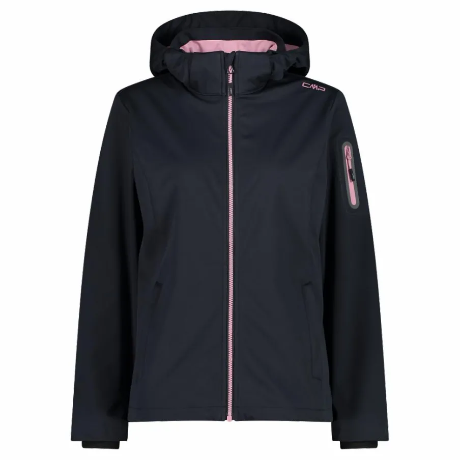 Donna CMP Giacche Trekking|Giacche Softshell^Giacca in Light Softshell con cappuccio staccabile