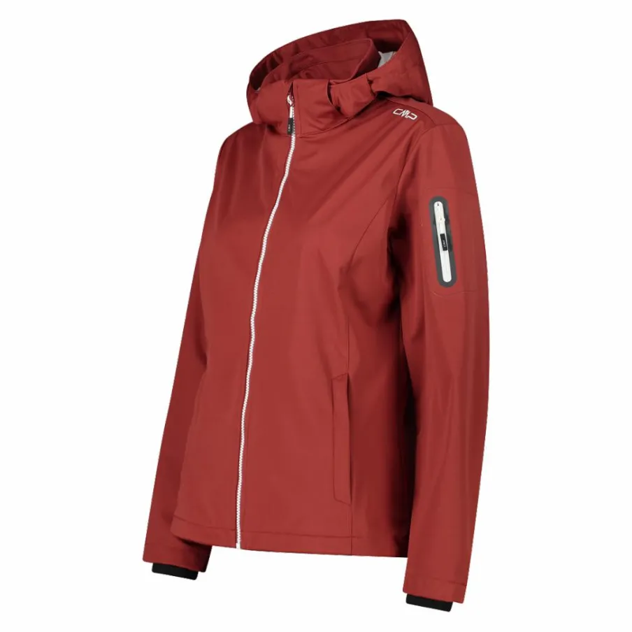 Donna CMP Giacche Trekking|Giacche Softshell^Giacca in Light Softshell con cappuccio staccabile