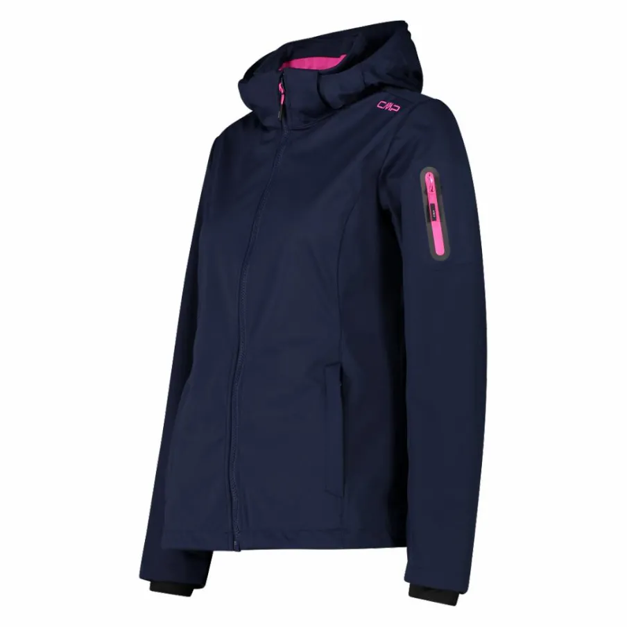 Donna CMP Giacche Trekking|Giacche Softshell^Giacca in Light Softshell con cappuccio staccabile