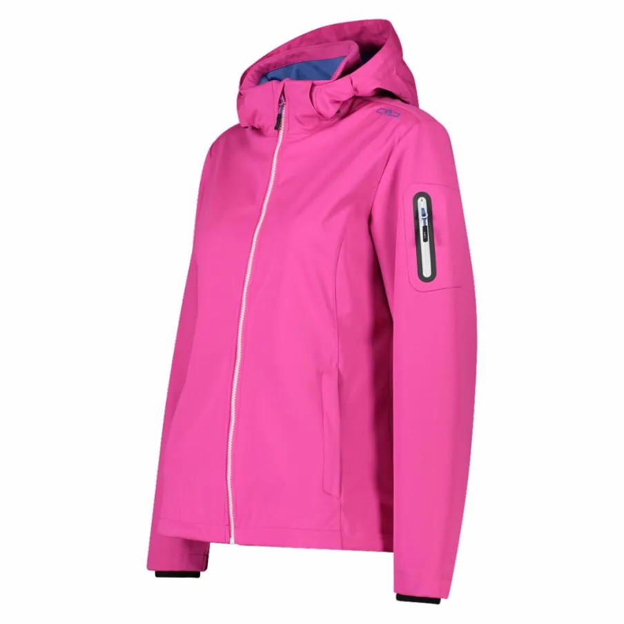 Donna CMP Giacche Trekking|Giacche Softshell^Giacca in Light Softshell con cappuccio staccabile