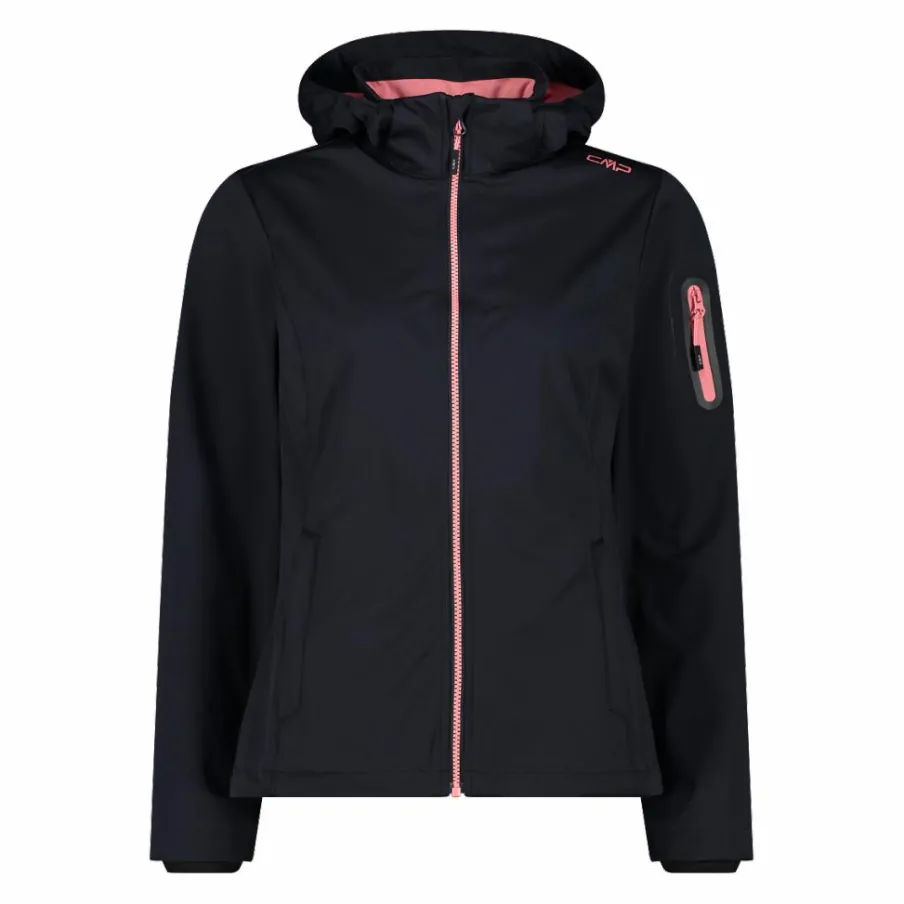 Donna CMP Giacche Trekking|Giacche Softshell^Giacca in Light Softshell con cappuccio staccabile