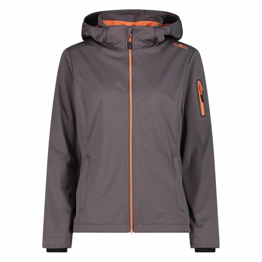 Donna CMP Giacche Trekking|Giacche Softshell^Giacca in Light Softshell con cappuccio staccabile