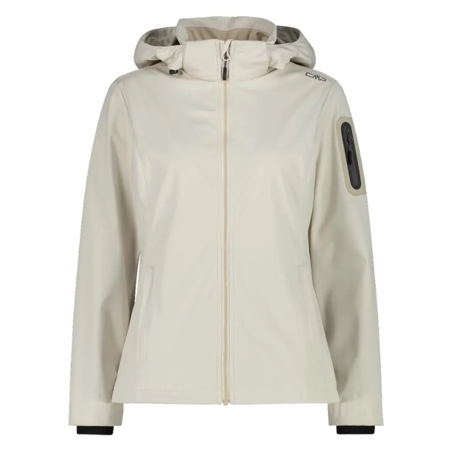 Donna CMP Giacche Trekking|Giacche Softshell^Giacca in Light Softshell con cappuccio staccabile