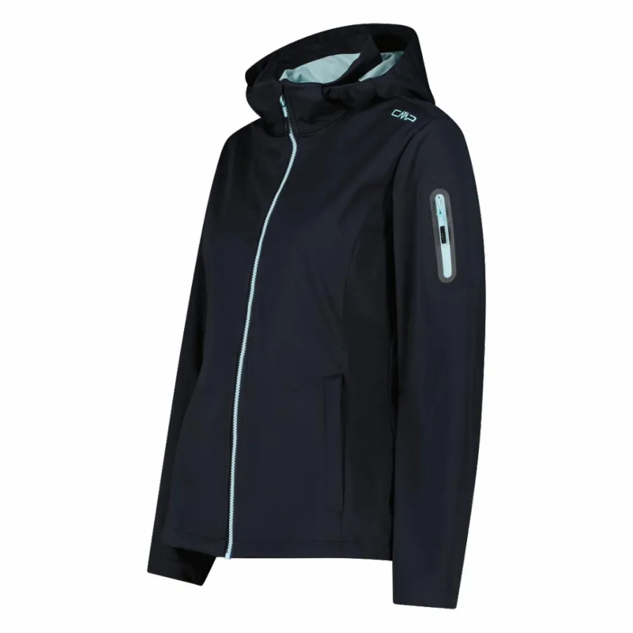 Donna CMP Giacche Trekking|Giacche Softshell^Giacca in Light Softshell con cappuccio staccabile