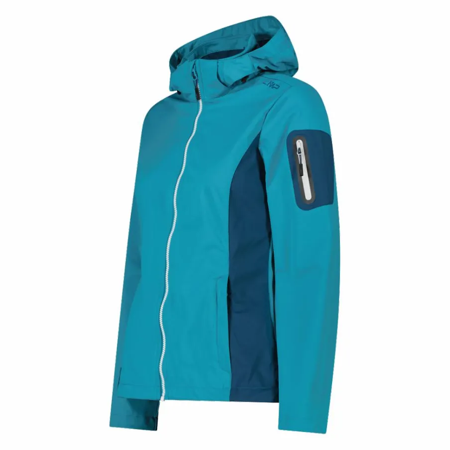 Donna CMP Giacche Trekking|Giacche Softshell^Giacca in Light Softshell con cappuccio staccabile