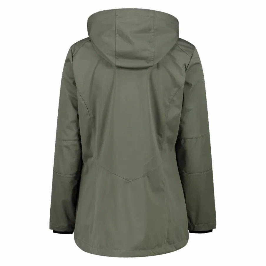 Donna CMP Giacche Trekking|Giacche Softshell^Giacca in Light Softshell con cappuccio staccabile da donna