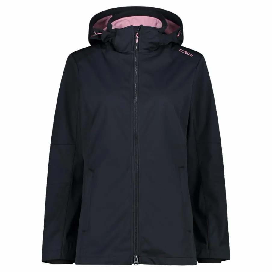 Donna CMP Giacche Trekking|Giacche Softshell^Giacca in Light Softshell con cappuccio staccabile da donna