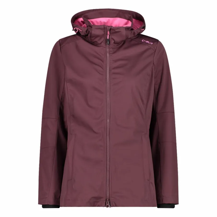 Donna CMP Giacche Trekking|Giacche Softshell^Giacca in Light Softshell con cappuccio staccabile da donna