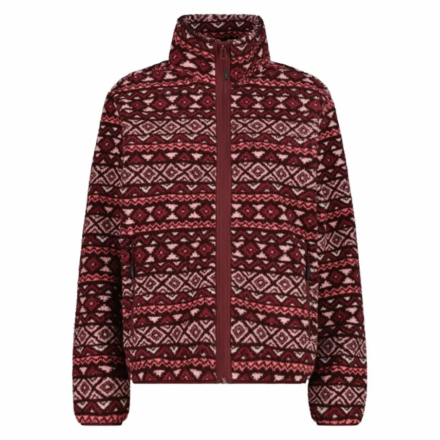 Donna CMP Pile^Giacca in pelliccetta con zip da donna