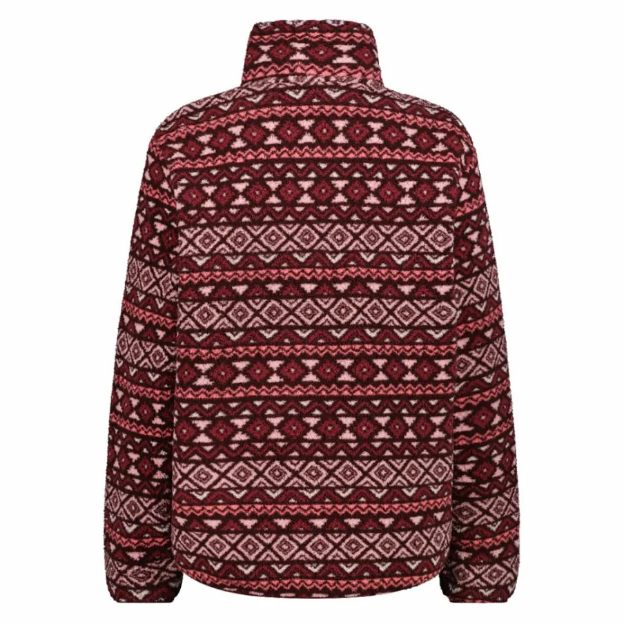 Donna CMP Pile^Giacca in pelliccetta con zip da donna