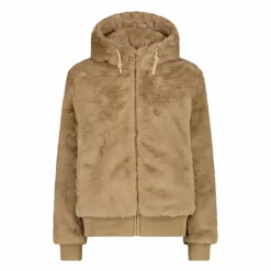 Donna CMP Giacche Imbottite E Piumini|Giacche Invernali^Giacca in pelliccetta da donna con cappuccio