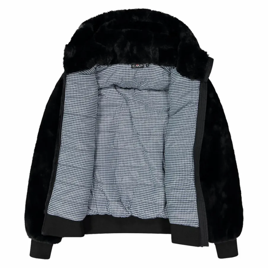 Donna CMP Giacche Imbottite E Piumini|Giacche Invernali^Giacca in pelliccetta da donna con cappuccio