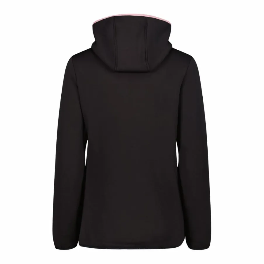 Donna CMP Pile^Giacca in pelliccetta Stretch Performance da donna con cappuccio