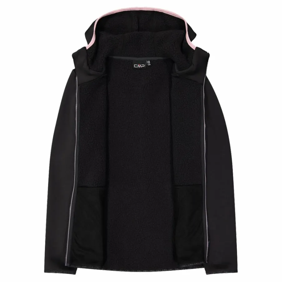 Donna CMP Pile^Giacca in pelliccetta Stretch Performance da donna con cappuccio