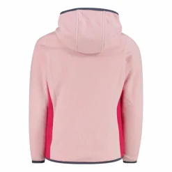 CMP Pile E Felpe^Giacca in pile con zip da bambina color block con cappuccio