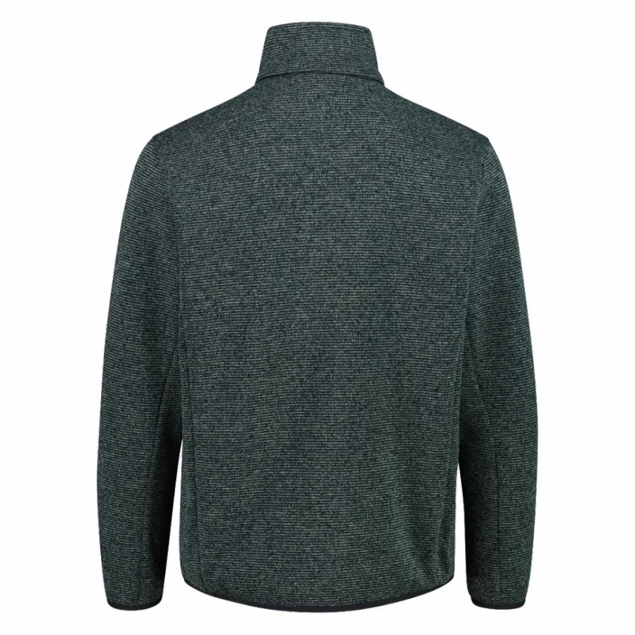 Uomo CMP Pile^Giacca in pile con zip da uomo in knit tech